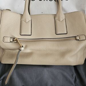 Marc Jacobs Cream Leather Satchel